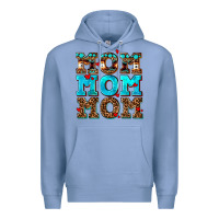 Colony Blue mom mom mom Premium Hoodie - AdoDesignShop
