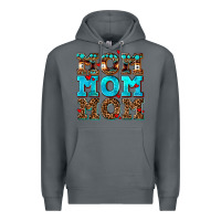 Rock mom mom mom Premium Hoodie - AdoDesignShop