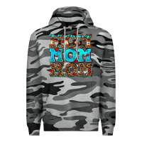 Slate Camo mom mom mom Premium Hoodie - AdoDesignShop