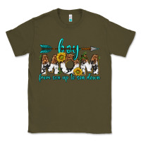 Army Green boy mom from son up to son down  western Classic Tee - texasbilliewilder