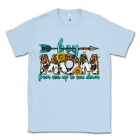 Dusty Blue boy mom from son up to son down  western Classic Tee - texasbilliewilder