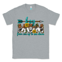 Heather Grey boy mom from son up to son down  western Classic Tee - texasbilliewilder
