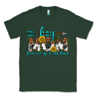 Sports Green boy mom from son up to son down  western Classic Tee - texasbilliewilder