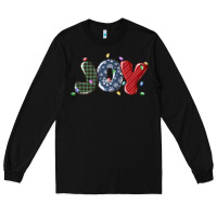 Black joy christmas lights Long Sleeve Tee - MaliasSmallBusiness