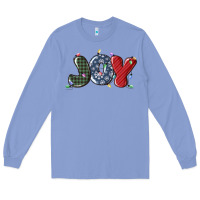 Colony Blue joy christmas lights Long Sleeve Tee - MaliasSmallBusiness