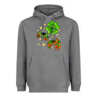 Storm St. Patrick's Day with game control and clover Heavyweight Hoodie - Neo Western