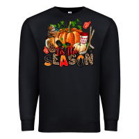 Black fall and  hockey  tis the season Premium Sweatshirt - AdoDesignShop