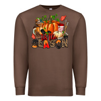 Chestnut fall and  hockey  tis the season Premium Sweatshirt - AdoDesignShop