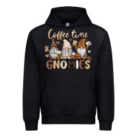 Black coffee time gnomies Urban Hoodie - MaliasSmallBusiness