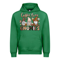 Emerald coffee time gnomies Urban Hoodie - MaliasSmallBusiness