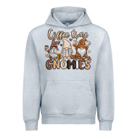 Heather Grey coffee time gnomies Urban Hoodie - MaliasSmallBusiness