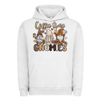 Pigment Lunar Rock coffee time gnomies Urban Hoodie - MaliasSmallBusiness