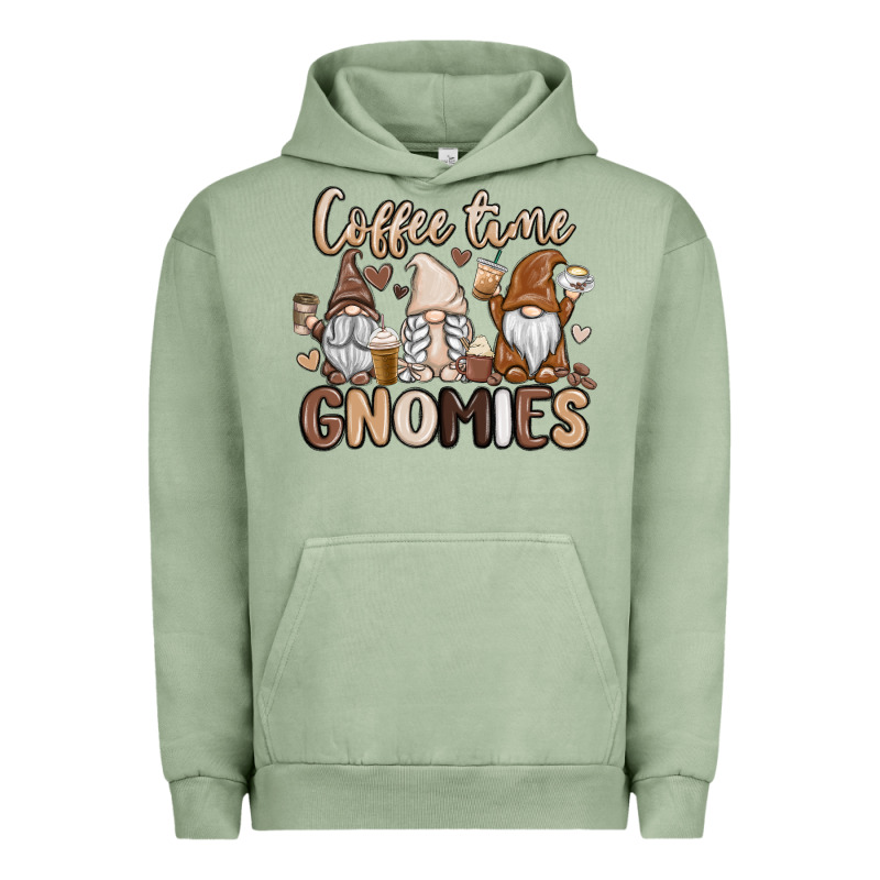 Coffee Time Gnomies Urban Hoodie by MaliasSmallBusiness | Teevron