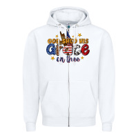 White god shed his grace on thee Zipper Hoodie - texasbilliewilder