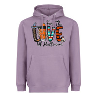 Lavender for the love of halloween Heavyweight Hoodie - CowhideDigitalArt
