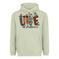 Matcha for the love of halloween Heavyweight Hoodie - CowhideDigitalArt