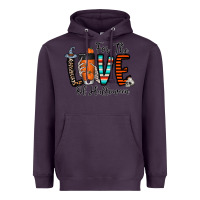 Plum for the love of halloween Heavyweight Hoodie - CowhideDigitalArt