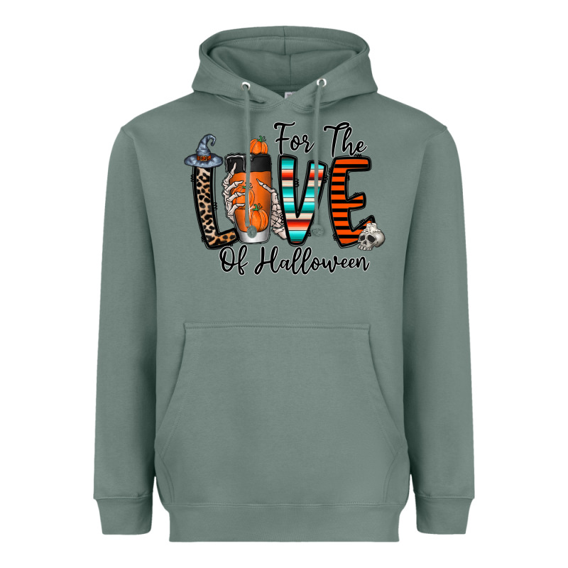 For The Love Of Halloween Heavyweight Hoodie by CowhideDigitalArt | Teevron