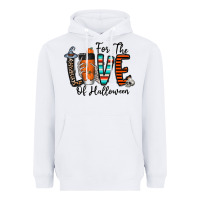 White for the love of halloween Heavyweight Hoodie - CowhideDigitalArt
