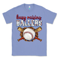 Colony Blue busy raising ballers baseball Classic Tee - texasbilliewilder