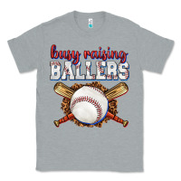 Heather Grey busy raising ballers baseball Classic Tee - texasbilliewilder