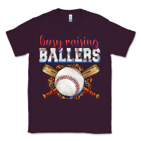 Plum busy raising ballers baseball Classic Tee - texasbilliewilder