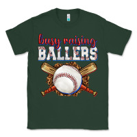 Sports Green busy raising ballers baseball Classic Tee - texasbilliewilder