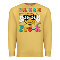 Antique Gold peace out 2024 pre k Premium Sweatshirt - JahusDesignShop