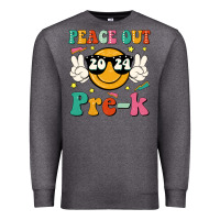 Charcoal Heather peace out 2024 pre k Premium Sweatshirt - JahusDesignShop