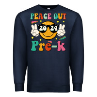 Navy peace out 2024 pre k Premium Sweatshirt - JahusDesignShop