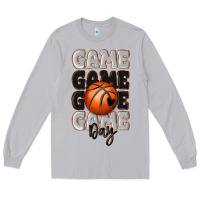 Moon Dust game day basketball bal Long Sleeve Tee - MaliasSmallBusiness