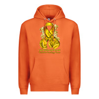 Carrot they never fight alone yellow ribbon with boxing g Premium Hoodie - NancyCooperArtShop