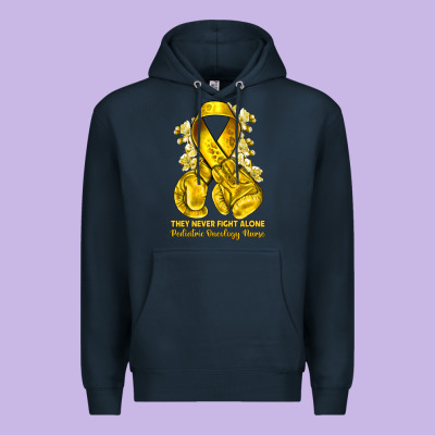 They Never Fight Alone Yellow Ribbon With Boxing G Premium Hoodie Designed By Nancycooperartshop