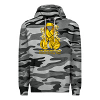 Slate Camo they never fight alone yellow ribbon with boxing g Premium Hoodie - NancyCooperArtShop