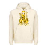 Tofu they never fight alone yellow ribbon with boxing g Premium Hoodie - NancyCooperArtShop