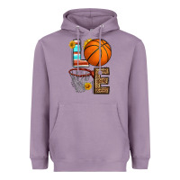 Lavender western basketball love Heavyweight Hoodie - HRA Design Shop