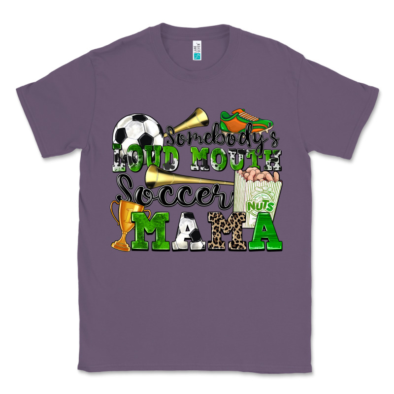 Somebody's Loud Mouth Soccer Mama Classic Tee by Zillion Design Studio | Teevron