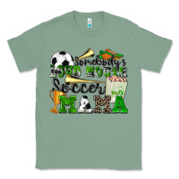 Sage somebody's loud mouth soccer mama Classic Tee - Zillion Design Studio