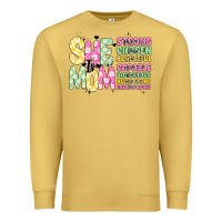 Antique Gold she is mom Premium Sweatshirt - JahusDesignShop