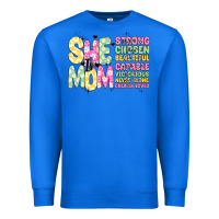 True Royal she is mom Premium Sweatshirt - JahusDesignShop