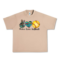 Burro peace love softball Urban Heavy Tee - Artiststas