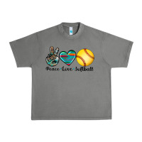 Tornado peace love softball Urban Heavy Tee - Artiststas