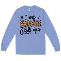 Colony Blue i was normal three kids ago momlife Long Sleeve Tee - MaliasSmallBusiness