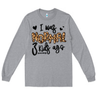 Heather Grey i was normal three kids ago momlife Long Sleeve Tee - MaliasSmallBusiness