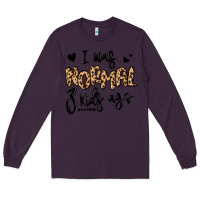 Plum i was normal three kids ago momlife Long Sleeve Tee - MaliasSmallBusiness
