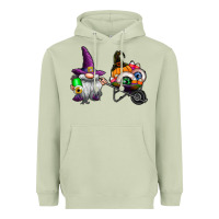 Matcha halloween Heavyweight Hoodie - CowhideDigitalArt
