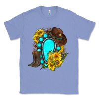 Colony Blue western turquoise gemstone Classic Tee - Zillion Design Studio
