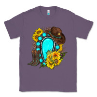 Lavender western turquoise gemstone Classic Tee - Zillion Design Studio