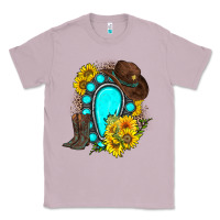 Lilac western turquoise gemstone Classic Tee - Zillion Design Studio