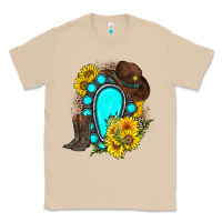 Mushroom western turquoise gemstone Classic Tee - Zillion Design Studio